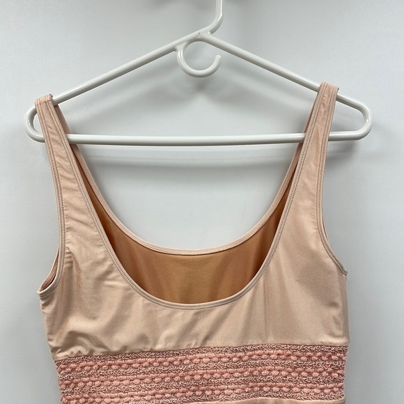 Revolve Tularosa One Piece Swim Suit Retro Pale Pink Large - Picture 8 of 10